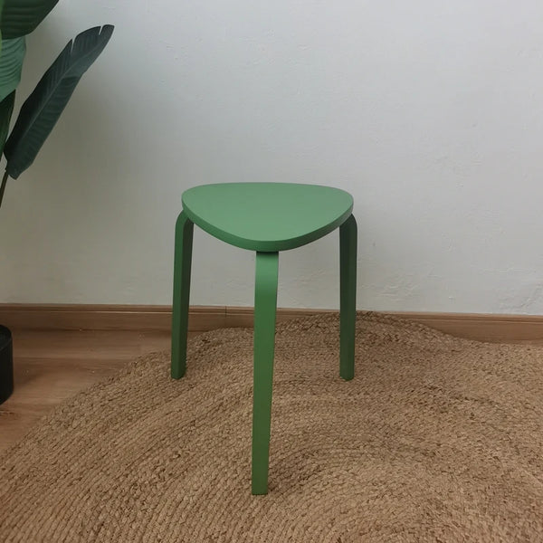 Epeius Home Wooden Triangle Stool