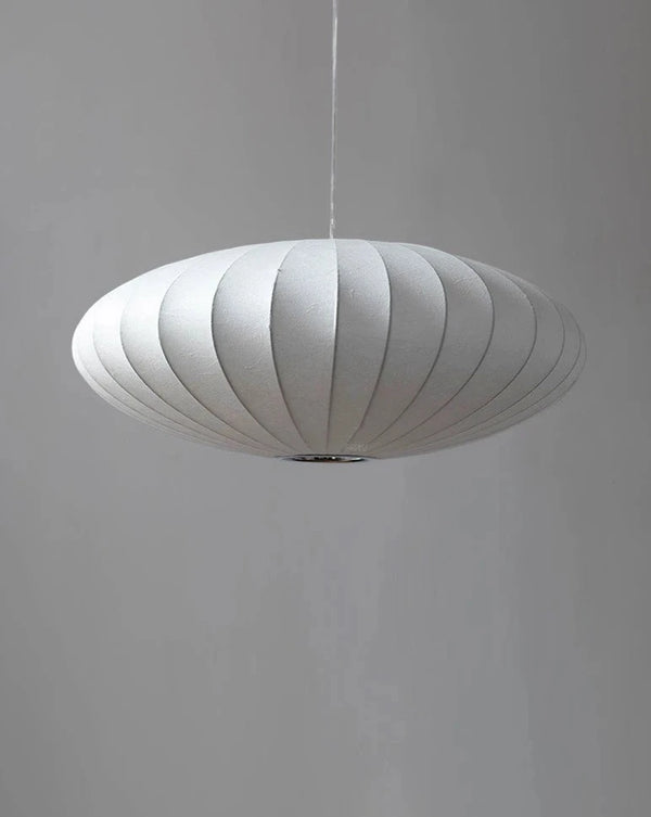 Lustre en soie de style japonais Wabi-sabi