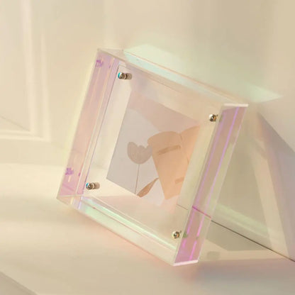 Colored Acrylic Photo Frame