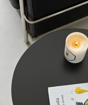 Twisted Stainless Steel Vintage Round Side Table