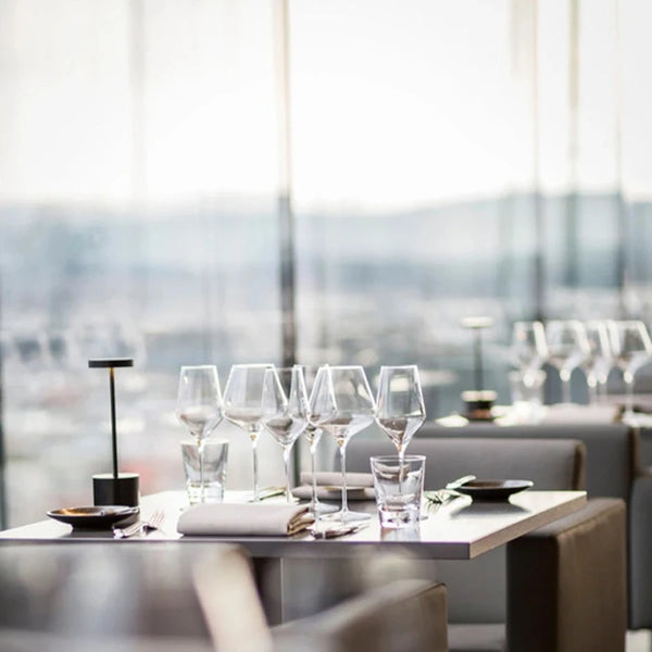 Lampe de table de style restaurant rétro à 3 couleurs tactiles