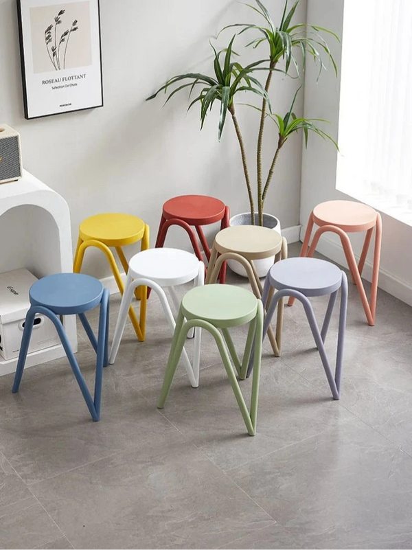 ABS Arch Round Stools