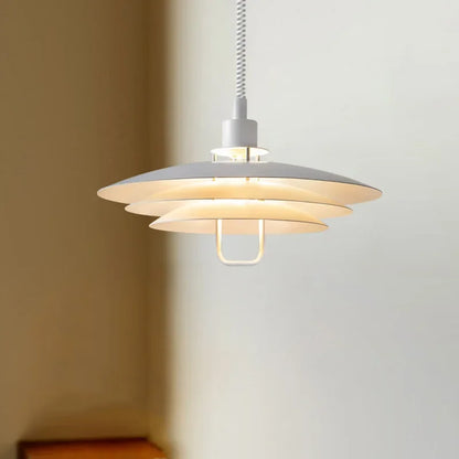 Denmark Design Layered Telescopic Pendant Ceiling Light