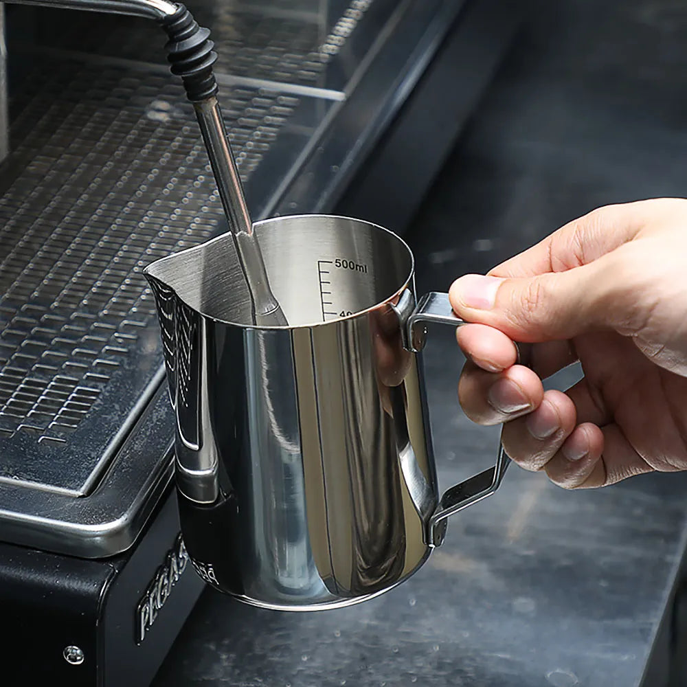 Stainless Steel Milk Frothing Pitcher