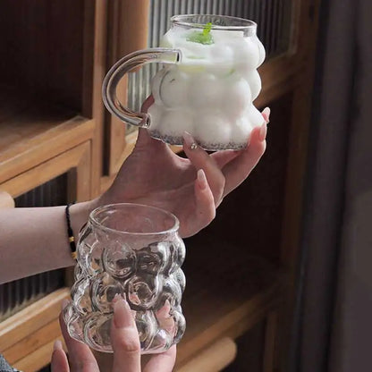 Transparent Grape Design Mug