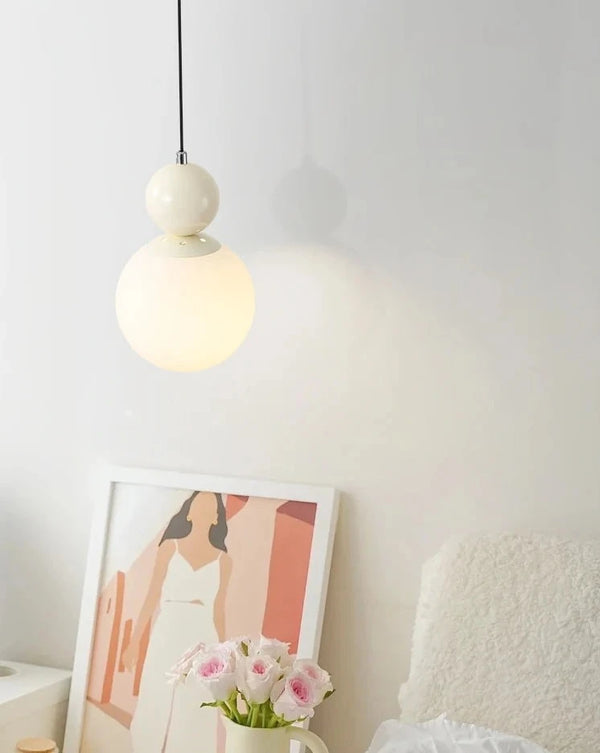 Glass Ball Single Pendant Ceiling Lamp
