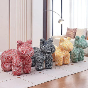Pattern Design Pony Accent Stool