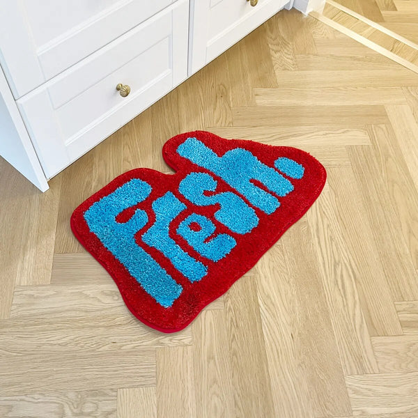 "Fresh" Hand-Crafted Rug