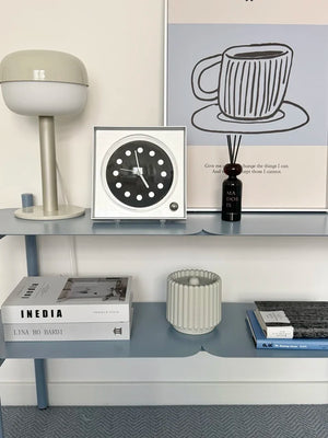 Studio Lima Bauhaus Industrial Retro Square Clock