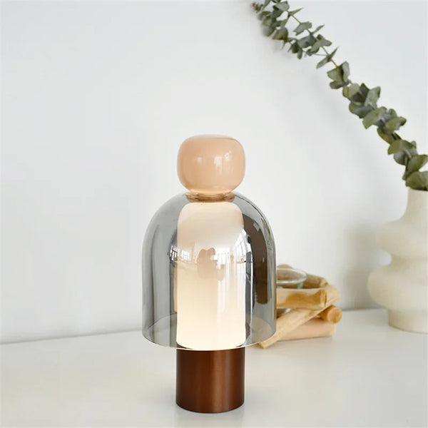Mono Design Cordless Glass Shell Table Lamp