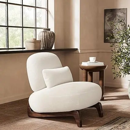 Cloud Boucle Tilt Back Accent Chair