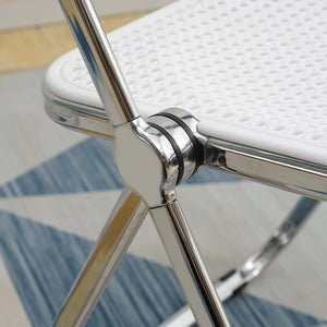 Nordic Designed Foldable Mesh Metal Chair