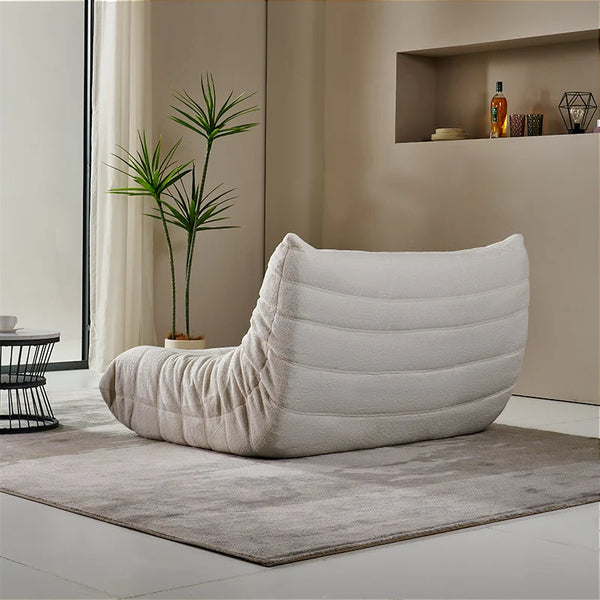 Teddy Velvet Foam Two-Seater Sofa