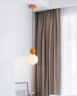 Glass Ball Single Pendant Ceiling Lamp
