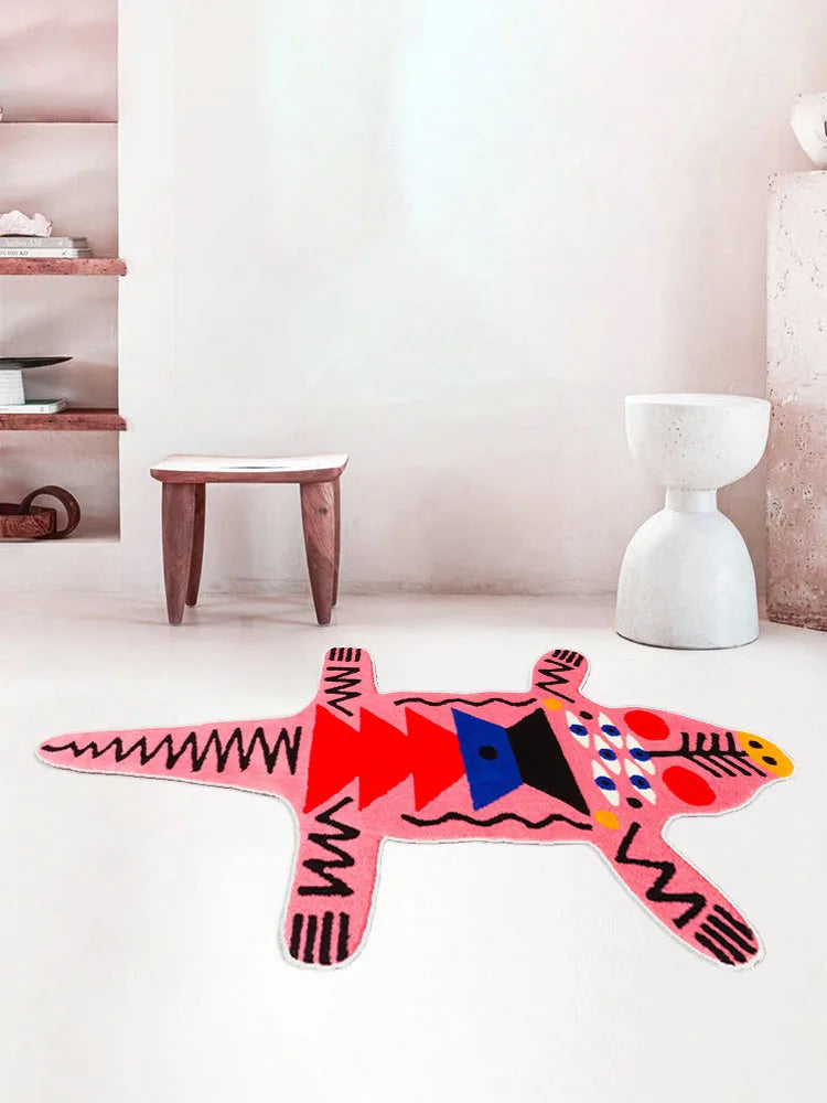 MokoMoko Abstract Animal Hide Area Rug Mat