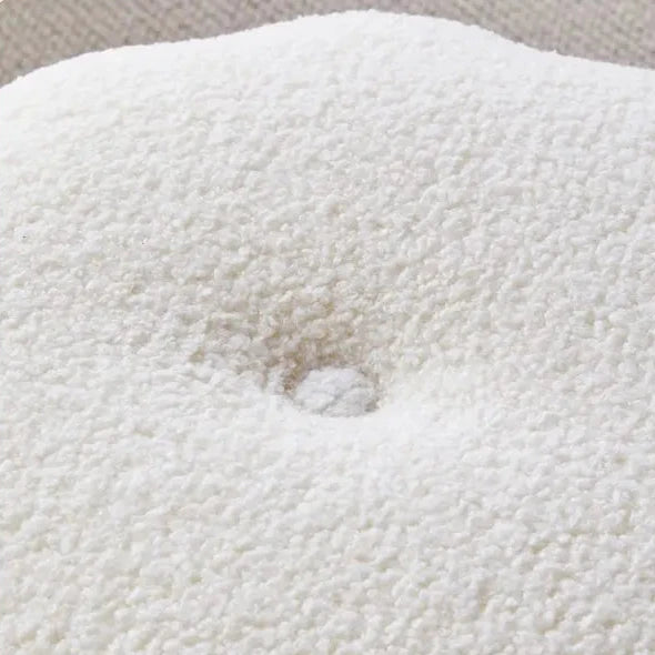 Kürbissofa Plüschhocker