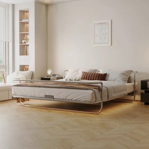 Studio Lima Stainless Steel Industrial Bed Frame