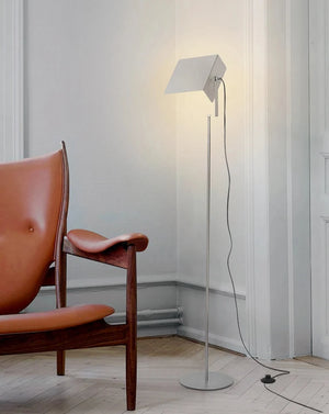 IMC Stainless Steel Panel Luxury Industrial LED Floor Lamp [Exclusive]