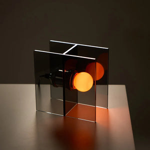 de homê Black Acrylic Table Lamp