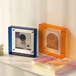 Colored Acrylic Photo Frame