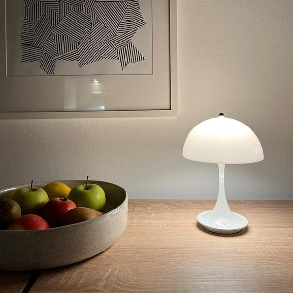 Vintage Inspired Mushroom Table Lamp
