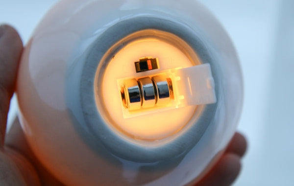 Lampe de nuit translucide Apple