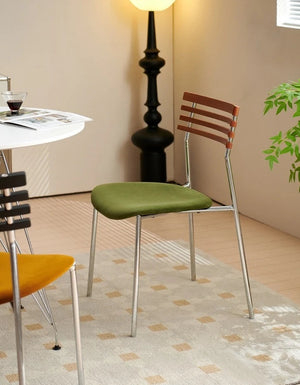 Mingdian Wood Backrest MCM Dining Chair