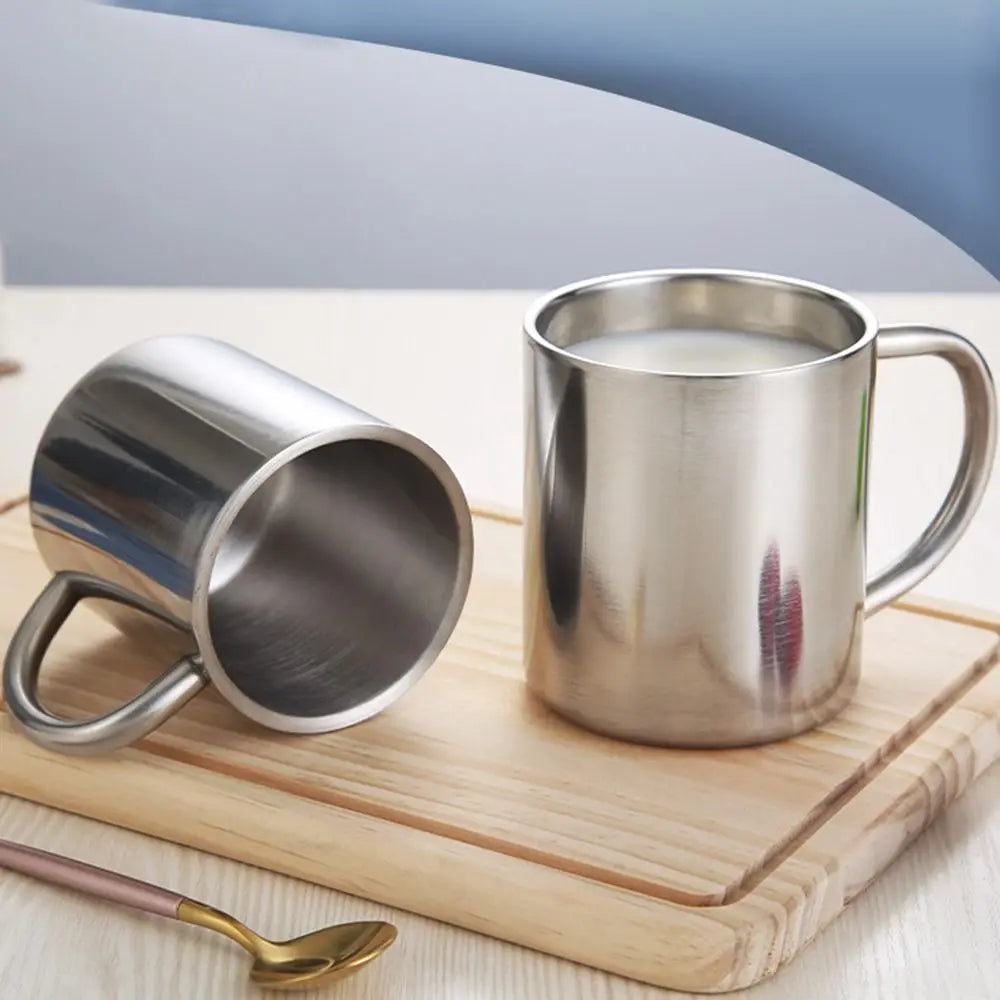 Stainless Steel Camping Vibe Thermal Mug