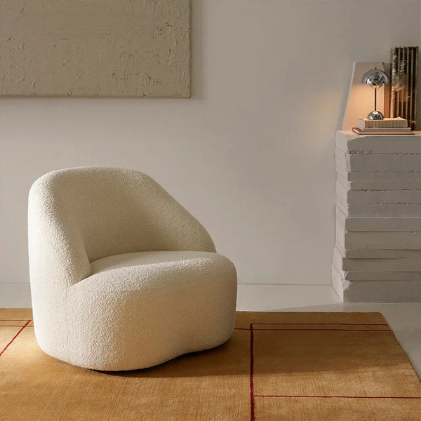 French Retro Abstract Stripe Carpet Rug