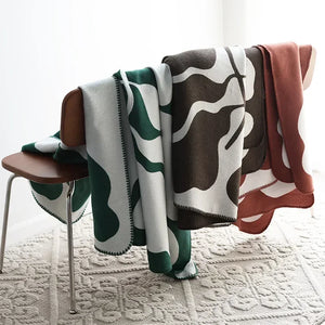 Jacquard Vine Throw Blanket