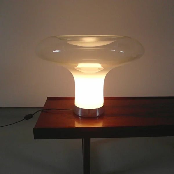 Carl Lighting Glass Mushroom Table Lamp