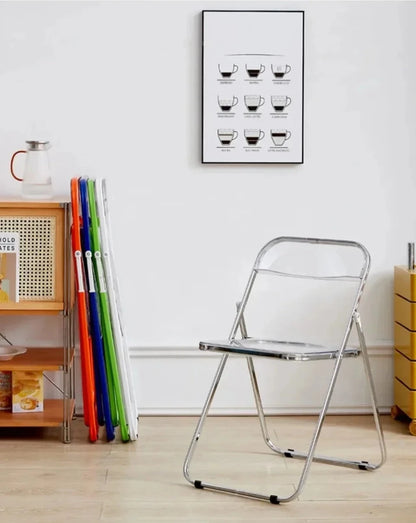 Foldable Acrylic Transparent Chair