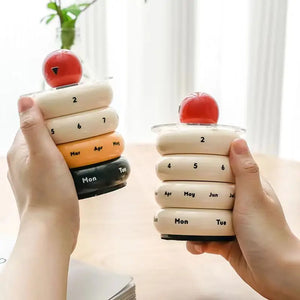 Nordic Ball Rotable Donut Calendar with Weather