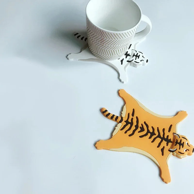 Silicone Animal Hide Coaster