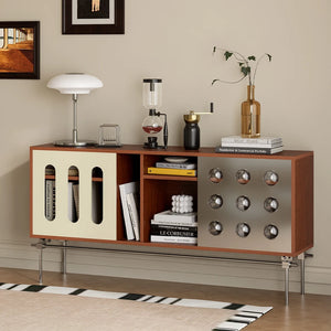 Bauhaus Arc Sideboard MCM Statement Cabinet