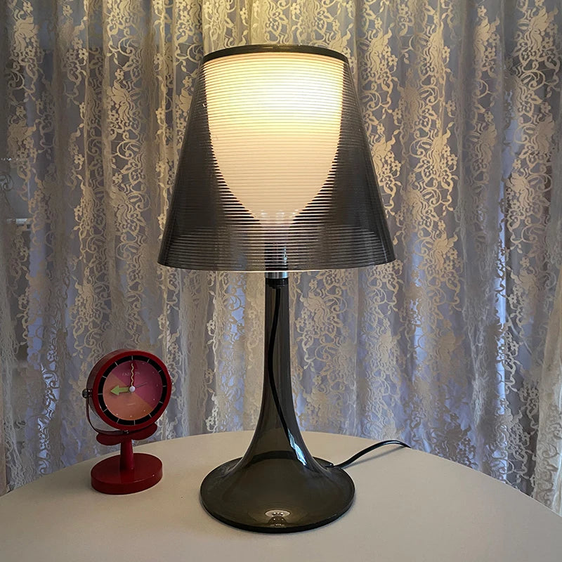 Transparent Polycarbonate Cup Table Lamp