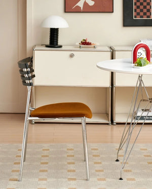 Mingdian Wood Backrest MCM Dining Chair