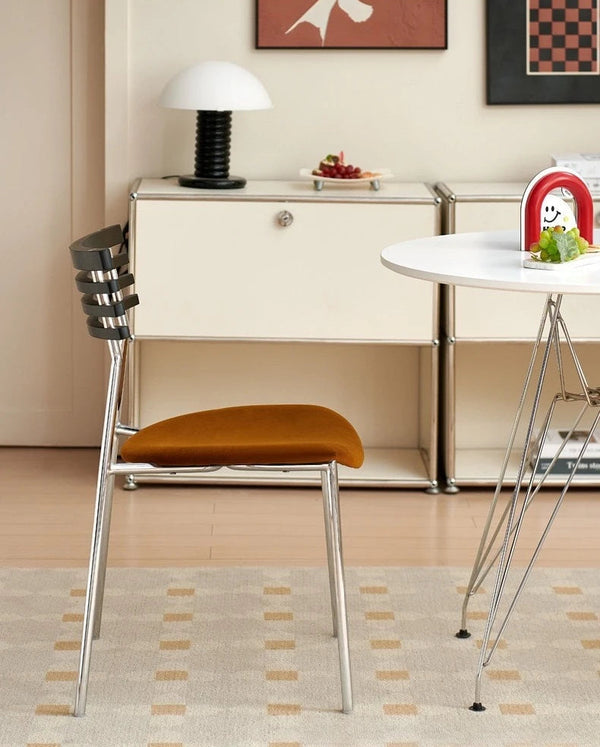 Mingdian Wood Backrest MCM Dining Chair