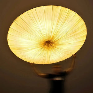 Yū Tokyo Japanese Wabi-Sabi Fabric Pendant Chandelier