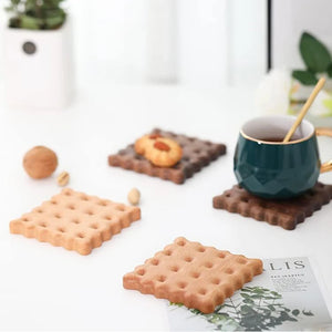 Wooden Cookie Coaster