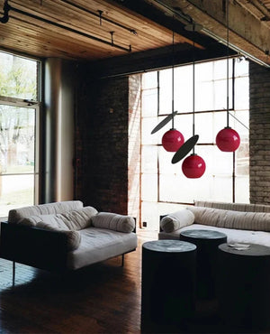 Carl Lighting Cherry Ball Ceiling Lamp