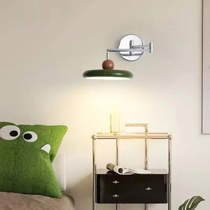 Nordic Retro Ball Top Folding Wall Plug & Fixture Lamp