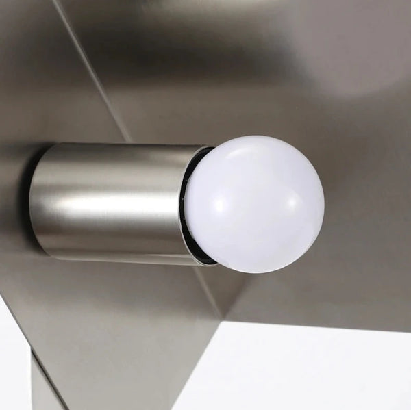 IMC Stainless Steel Panel Luxury Industrial LED Floor Lamp [Exclusive]