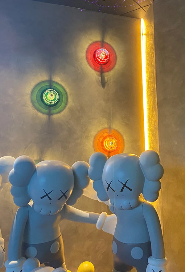 Applique Bauhaus UFO Acrylique Ambience Sunset