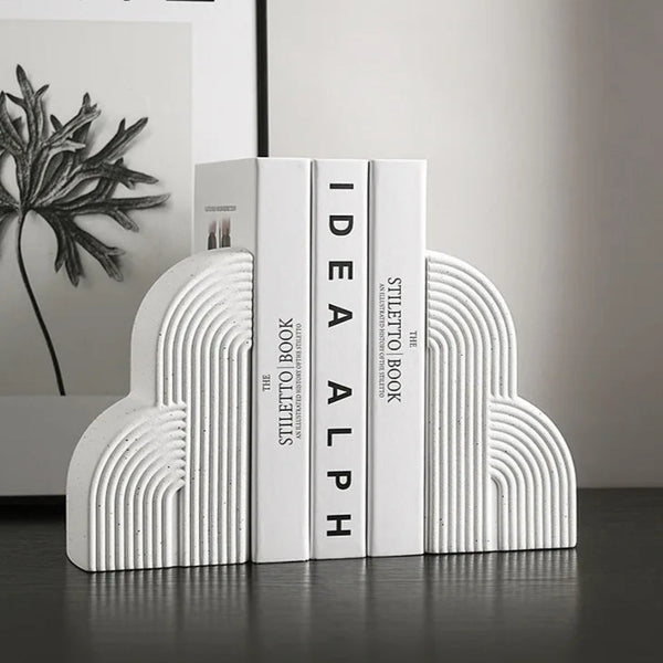 Atelier Oro Ceramic Cloud Bookends Ceramic Stand