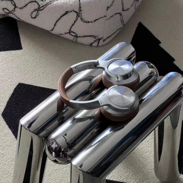 Mirror Stainless Steel Ottoman Stool