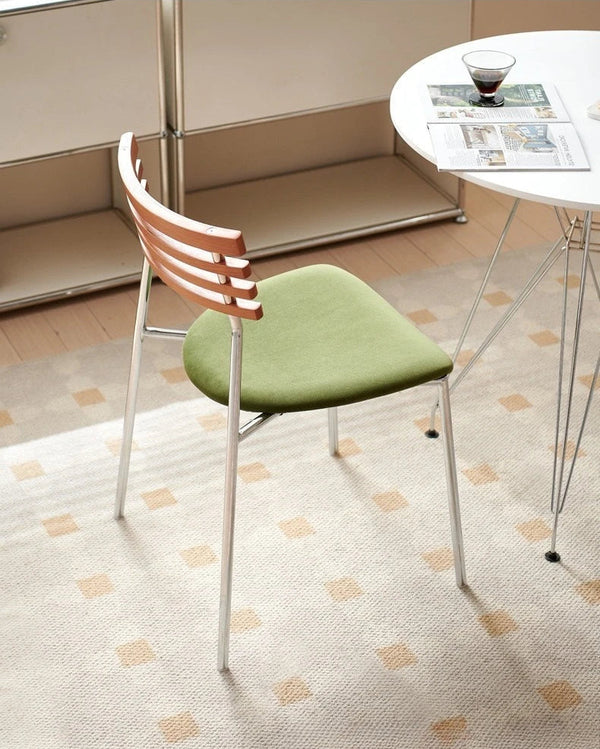 Mingdian Wood Backrest MCM Dining Chair