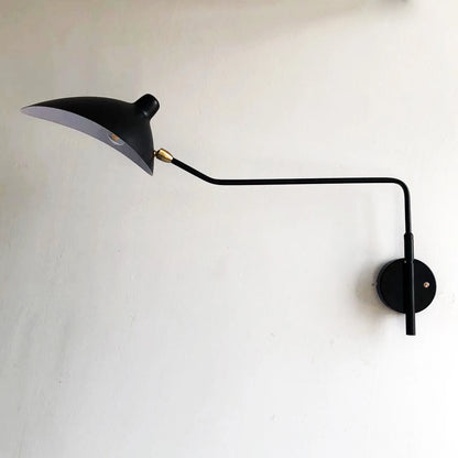 Industrial Nordic Arm Wall Fixture Lamp