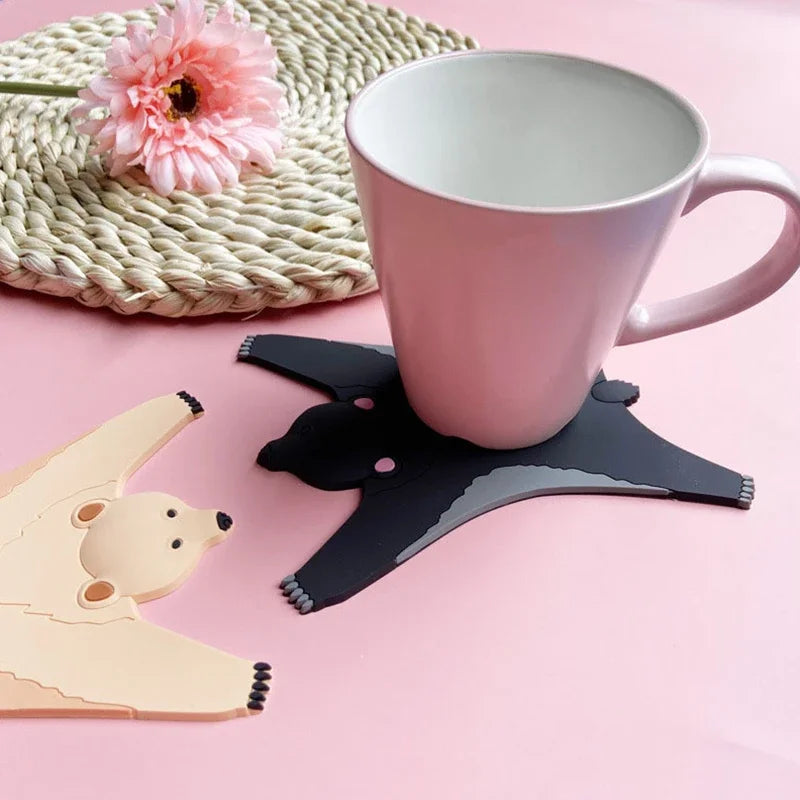 Silicone Animal Hide Coaster