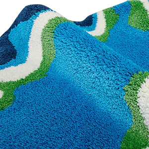 Alfombra retro psicodélica